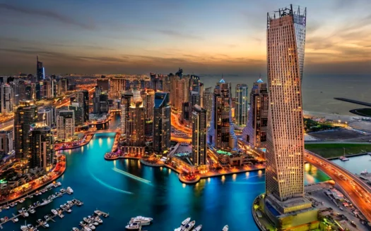 Dubai property price trends showing rising real estate market